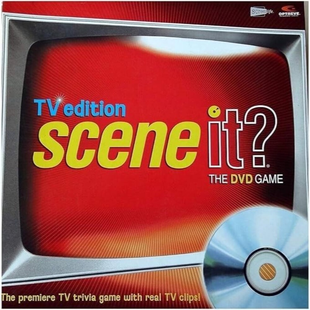 TV Scene It? The DVD Game TV Shows Version Trivia Board Game NEW Factory Sealed